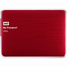 НЖМД WD 2.5 USB 3.0 2TB 5400rpm My Passport Ultra Red
