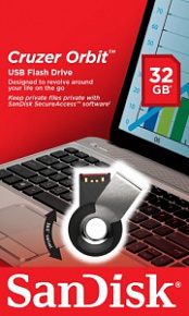 Накопитель USB SanDisk Cruzer Orbit 32GB