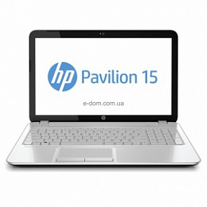 ноутбук 15"/i5-4200U/4GB/500Gb /GT740-2GB/DRW/DOS/White HP Pavilion 15-n081sr F2V35EA