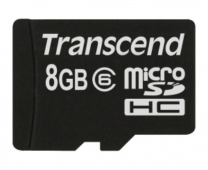 Карта памяти Transcend microSDHC 8GB (Class 6)
