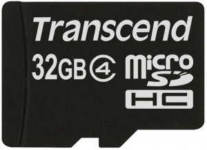 Карта памяти Transcend MicroSDHC 32GB Class 4