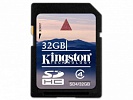 Карта памяти Kingston SDHC 32GB Class 4