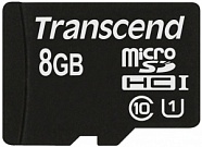 Карта памяти Transcend Premium microSDHC 8GB Class 10 UHS-1