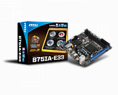 материнська плата s1155 Intel B75 HDMI/DVI/VGA USB3 mini-ITX B75IA-E33