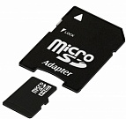 Карта памяти Transcend MicroSDHC 32GB (Class 4) + SD адаптер