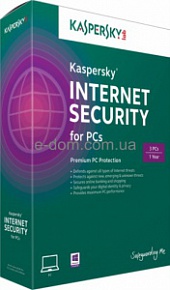 Kaspersky Internet Security 2014 лицензия на 12 месяцев 3ПК коробка (подходит для платформ Windows,