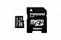 Карта памяти Transcend MicroSDHC 4GB (Class 6) + SD адаптер
