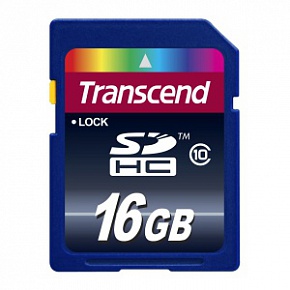 Карта памяти Transcend SDHC 16GB (Class 10) Карта памяти Transcend SDHC 16GB (Class 10)
