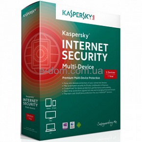 Kaspersky Internet Security 2014 лицензия на 12 месяцев 5ПК коробка (подходит для платформ Windows,