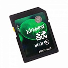 Карта памяти Kingston SDHC 8GB Class 10 UHS-I 30MB/s