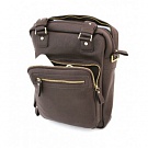    Сумка для нетбука, планшета LF8917 до 12" кожзам, коричневый, плечевой ремень, размеры: 300х135х3