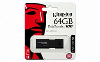 Накопитель USB 3.0 Kingston DT100 G3 64GB