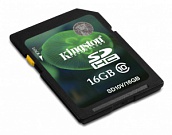 Карта памяти Kingston SDHC 16GB Class 10 UHS-I 30MB/s