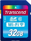 Карта памяти Transcend SDHC 32GB Class10 WiFi