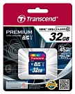 Карта памяти Transcend Premium SDHC 32GB Class 10 UHS-1