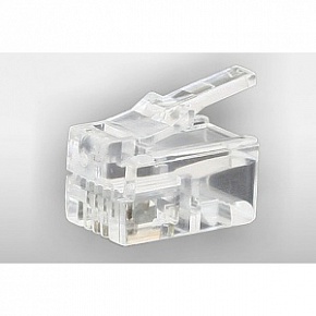    Коннектор Logicpower RJ11-4P4С 100