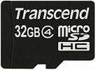 Карта памяти Transcend MicroSDHC 32GB Class 4
