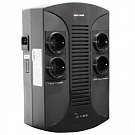    ИБП LP 850VA-PS 4 евророзетки, 5 ступ. AVR, 8Ач12В, пластиковый корпус, Черный цвет
