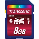 Карта памяти Transcend Ultimate SDHC 8GB Class 10 UHS-1