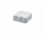    Розетка Logicpower (LP-SCVR-214) 2-порт. со шторкой RJ-45, кат.5e UTP