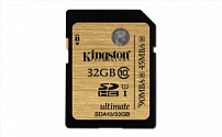Карта памяти Kingston Ultimate SDHC 32GB Class10 UHS-I 90MB/s