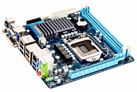 материнська плата s1155 Intel H61 VGA/DVI/HDMI USB3 Mini-ITX GA-H61N-USB3