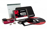 Дисковый флеш накопитель SSD 2,5" Kingston SKC300 240GB 7mm Bundle