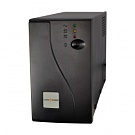    013.  ИБП LogicPower 1500VA, 2 евророзетки, 5 ступ. AVR, 2x8.5Ач12В, металлический корпус, Черный