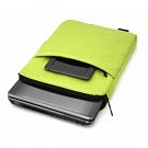    Чехол для нетбука, планшета  LF1065GN до 13" нейлон, салатовый, стеганая поверхность, размеры: 35